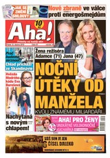 E-magazín AHA! - 12.4.2019 - CZECH NEWS CENTER a. s.