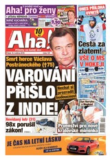 E-magazín AHA! - 10.5.2019 - CZECH NEWS CENTER a. s.