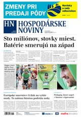 E-magazín Hospodárske noviny 29.07.2019 - MAFRA Slovakia, a.s.