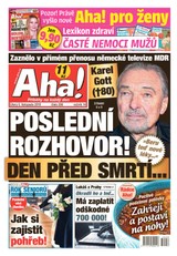 E-magazín AHA! - 5.11.2019 - CZECH NEWS CENTER a. s.