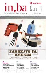 E-magazín in.ba 12/2019-1/2020 - Redakcia magazínu in.ba, Oddelenie marketingu a vzťahov s verejnosťou Kancelária primátora Hlavného mesta SR Bratislava