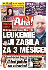 E-magazín AHA! - 4.1.2020 - CZECH NEWS CENTER a. s.