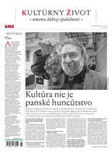 E-magazín SME Kultúrny život 20/3/2020 - Petit Press, a.s. 
