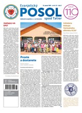 E-magazín Evanjelický POSOL spod Tatier 3-2020 - TRANOSCIUS a.s.