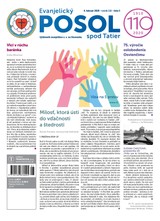 E-magazín Evanjelický POSOL spod Tatier 5-2020 - TRANOSCIUS a.s.