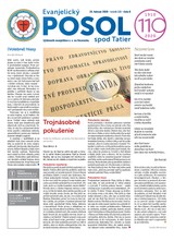 E-magazín Evanjelický POSOL spod Tatier 8-2020 - TRANOSCIUS a.s.