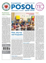 E-magazín Evanjelický POSOL spod Tatier 9-2020 - TRANOSCIUS a.s.