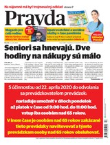 E-magazín Denník Pravda 23. 4. 2020 - OUR MEDIA SR a. s.