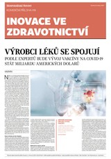 E-magazín HN 079 - 23.4.2020 příloha Inovace ve zdravotnictví - Economia, a.s.