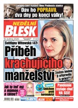 E-magazín Nedělní Blesk - 10.5.2020 - CZECH NEWS CENTER a. s.