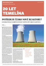 E-magazín HN 119 - 22.6.2020 příloha 20 let Temelína - Economia, a.s.