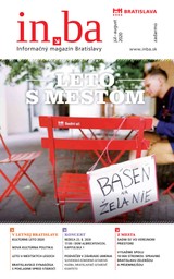 E-magazín inba 7-8/2020 - Redakcia magazínu in.ba, Oddelenie marketingu a vzťahov s verejnosťou Kancelária primátora Hlavného mesta SR Bratislava