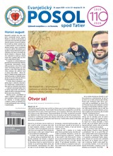 E-magazín Evanjelický POSOL spod Tatier 33-34/2020 - TRANOSCIUS a.s.