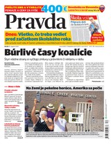 E-magazín Denník Pravda 19. 8. 2020 - OUR MEDIA SR a. s.