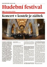 E-magazín MF DNES extra Moravskoslezský - 20.8.2020 - MAFRA, a.s.
