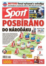 E-magazín Sport - 7.9.2020 - CZECH NEWS CENTER a. s.