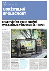 E-magazín HN 179 - 15.9.2020 příloha Udržitelná společnost - Economia, a.s.