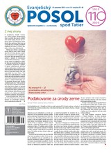 E-magazín Evanjelický POSOL spod Tatier 39-40/2020 - TRANOSCIUS a.s.