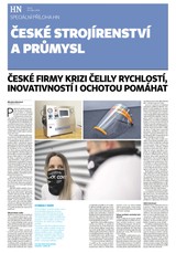 E-magazín HN 203 - 20.10.2020 příloha České strojírenství a průmysl - Economia, a.s.