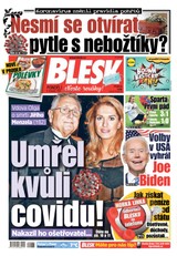 E-magazín Blesk - 9.11.2020 - CZECH NEWS CENTER a. s.