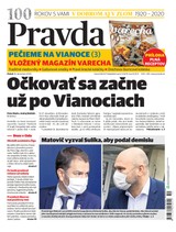 E-magazín Denník Pravda 18. 12. 2020 - OUR MEDIA SR a. s.