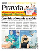 E-magazín Denník Pravda 28. 12. 2020 - OUR MEDIA SR a. s.