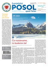 E-magazín Evanjelický POSOL spod Tatier 1-2-2021 - TRANOSCIUS a.s.
