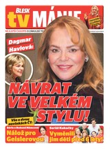 E-magazín Blesk Tv manie - 2.1.2021 - CZECH NEWS CENTER a. s.
