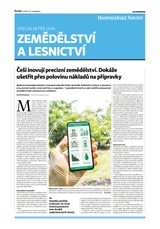 E-magazín HN 059 - 25.3.2021 příloha Zemědělství a lesnictví - Economia, a.s.