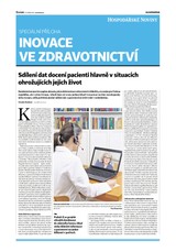 E-magazín HN 082 - 29.04.2021 Inovace ve zdravotnictví - Economia, a.s.