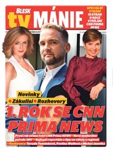 E-magazín Blesk Tv manie - 15.5.2021 - CZECH NEWS CENTER a. s.