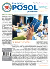 E-magazín Evanjelický POSOL spod Tatier 28-2021  - TRANOSCIUS a.s.
