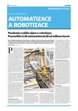 E-magazín HN 183 - 21.9.2021 Automatizace a robotizace - Economia, a.s.