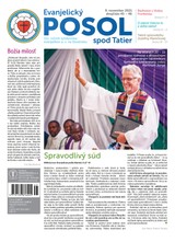 E-magazín Evanjelický POSOL spod Tatier 45-46 - TRANOSCIUS a.s.