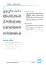 Katalog IS Trilex modul Reklamace - TRINIDON, spol. s r.o. 