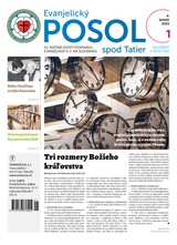 E-magazín Evanjelický Posol spod Tatier 1-2022 - TRANOSCIUS a.s.