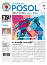 E-magazín Evanjelický POSOL spod Tatier 7-2022 - TRANOSCIUS a.s.