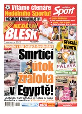 E-magazín NEDĚLNÍ BLESK - 3.7.2022 - CZECH NEWS CENTER a. s.