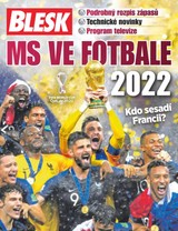 E-magazín Příloha BLESK MS ve Fotbale 2022 - 14.11.2022 - CZECH NEWS CENTER a. s.