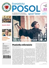 E-magazín Evanjelický posol spod Tatier 22-2022 - TRANOSCIUS a.s.