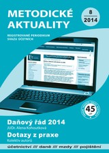 E-magazín Metodické aktuality Svazu účetních 8/2014 - Svaz účetních České republiky, z. s.