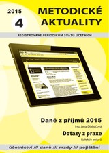 E-magazín Metodické aktuality Svazu účetních 4/2015 - Svaz účetních České republiky, z. s.