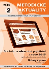 E-magazín Metodické aktuality Svazu účetních 2/2015 - Svaz účetních České republiky, z. s.