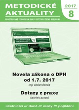 E-magazín Metodické aktuality Svazu účetních 8/2017 - Svaz účetních České republiky, z. s.