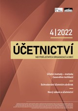 E-magazín Účetnictví nevýdělečných organizací a obcí 4/2022 - Svaz účetních České republiky, z. s.