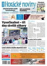 E-magazín Horácké Noviny úterý 14.7.2015 č.54 - Horácké noviny