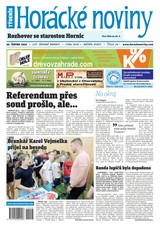 E-magazín Horácké Noviny Čtvrtek  30.6.2022 č.026 - Horácké noviny