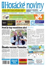 E-magazín Horácké Noviny Čtvrtek 16.6.2022 č. 024  - Horácké noviny