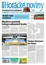 E-magazín Horácké Noviny Čtvrtek 10.12.2020 č. 065 - Horácké noviny