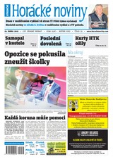 E-magazín Horácké Noviny Středa 29.4.2020 č. 033 - Horácké noviny